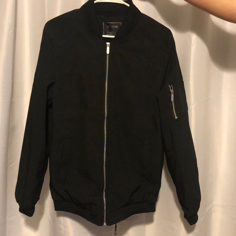 Men’s Bomber Jacket, Black
